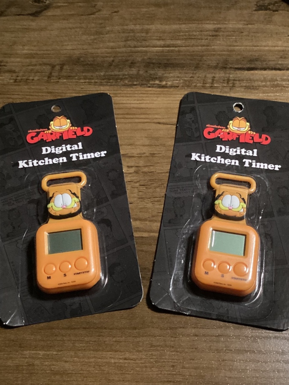 Garfield Digital Kitchen Timer Bundle 2-pack NEW